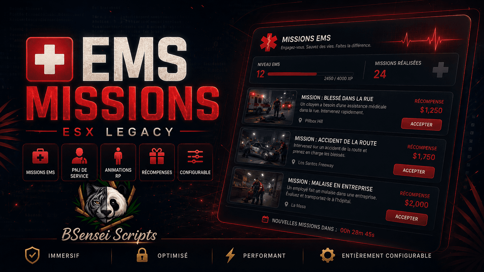 BSensei EMS Missions